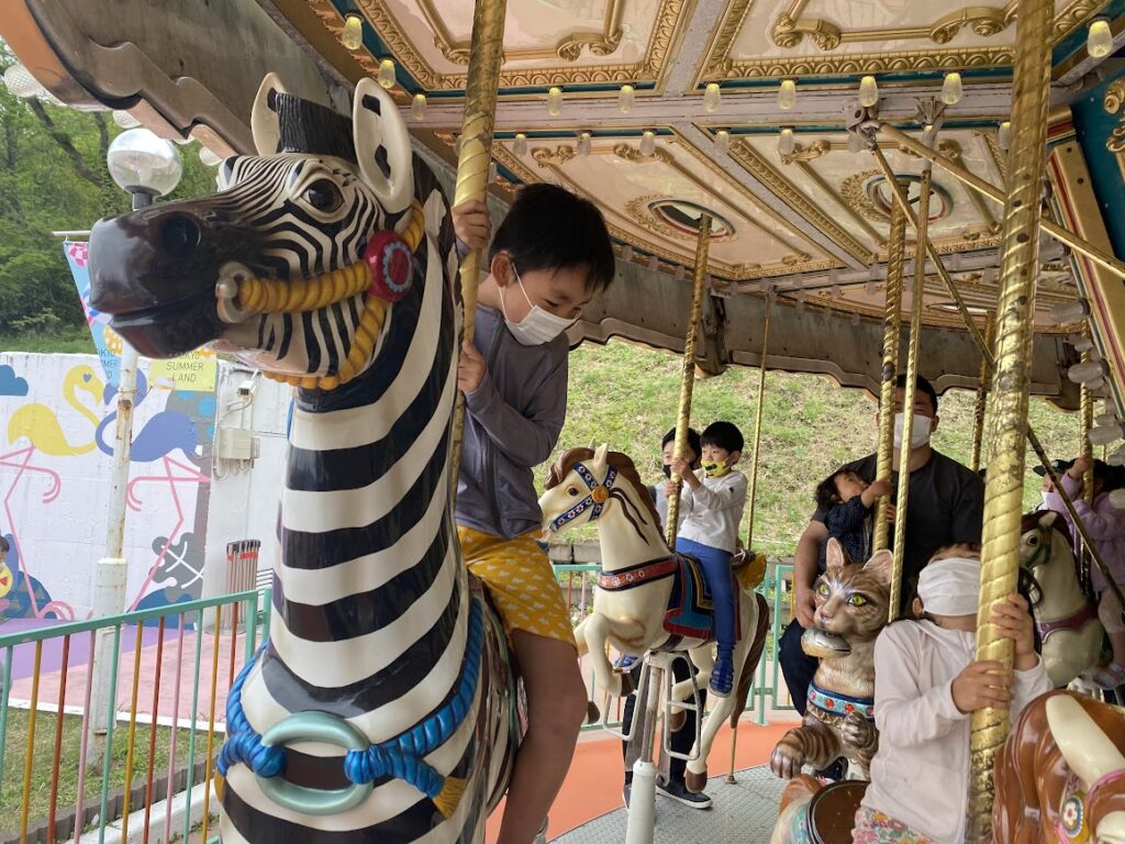 サマーランドのメリーゴーランド